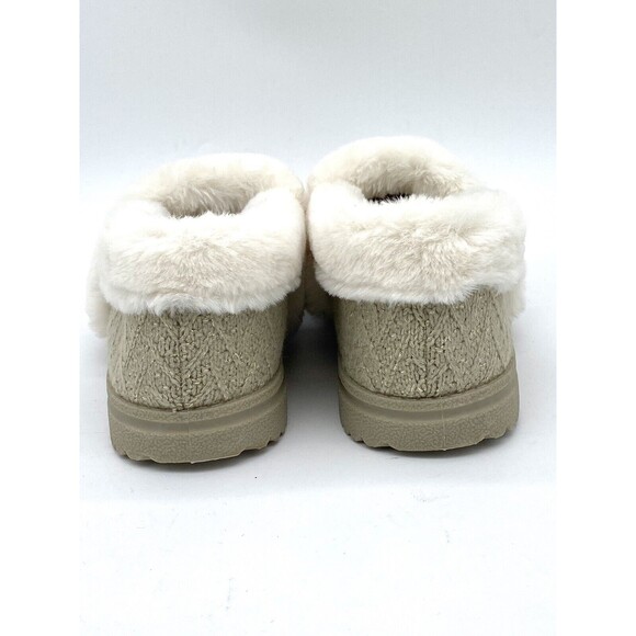 Sketchers Women’s Cozy Lite Sparkle Knit Slippers Sweet Walk 167360W Size 11 - Picture 3 of 12